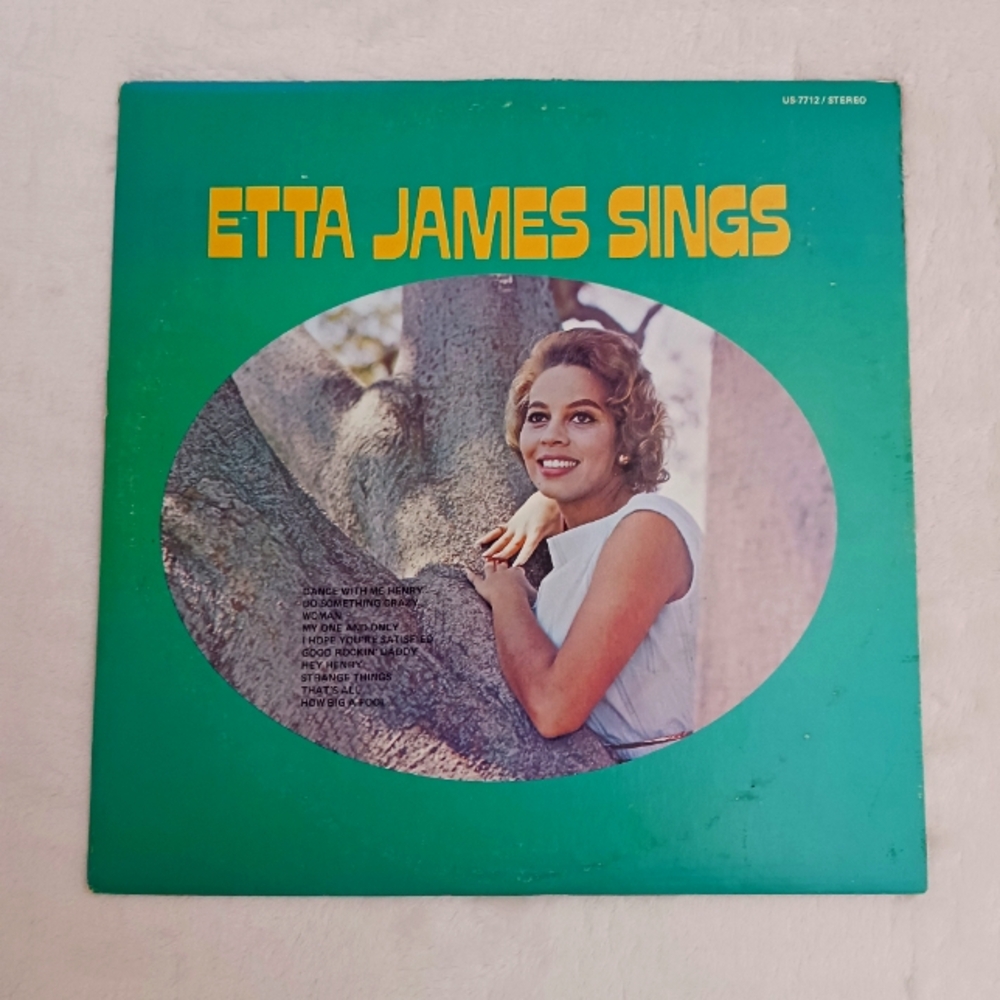 Etta James Sings Vinyl Record